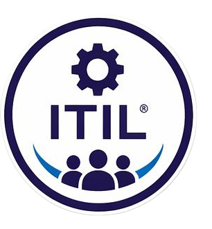 ITIL certification logo representing IT service management standards